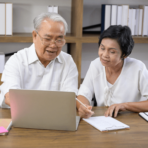 Couple Paying Bill