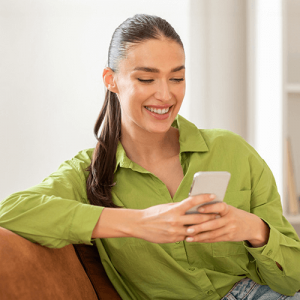 Woman on Smartphone