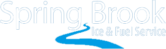 Spring Brook Ice and Fuel Logo